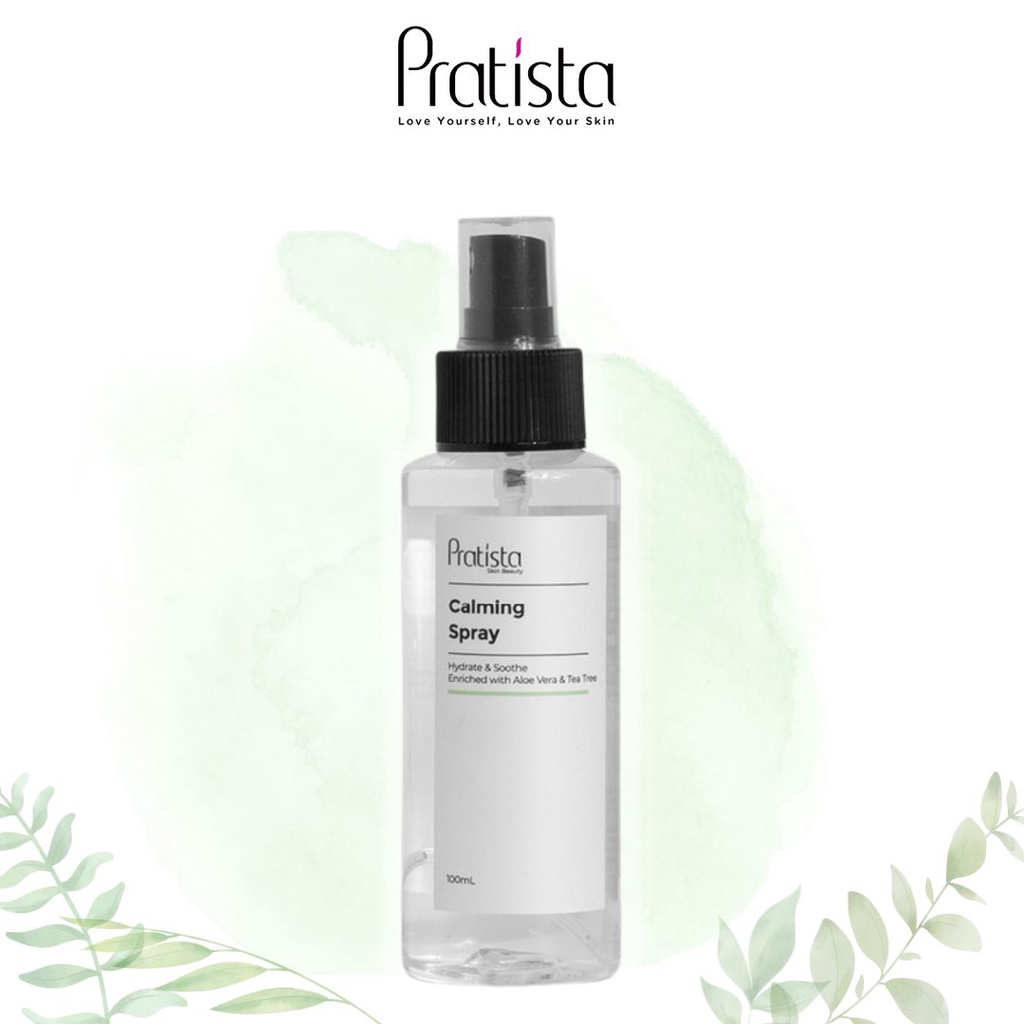 Spray Wajah Pratista Calming Spray Face Mist Toner Spray Wajah Anti Jerawat Dan Beruntusan Pratista Skincare Ori PS13