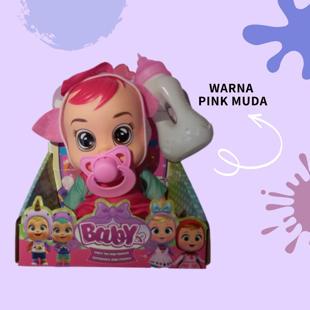 LOVELY DOLL boneka baby alive kostum animal hadiah anak cewek - MBO-222