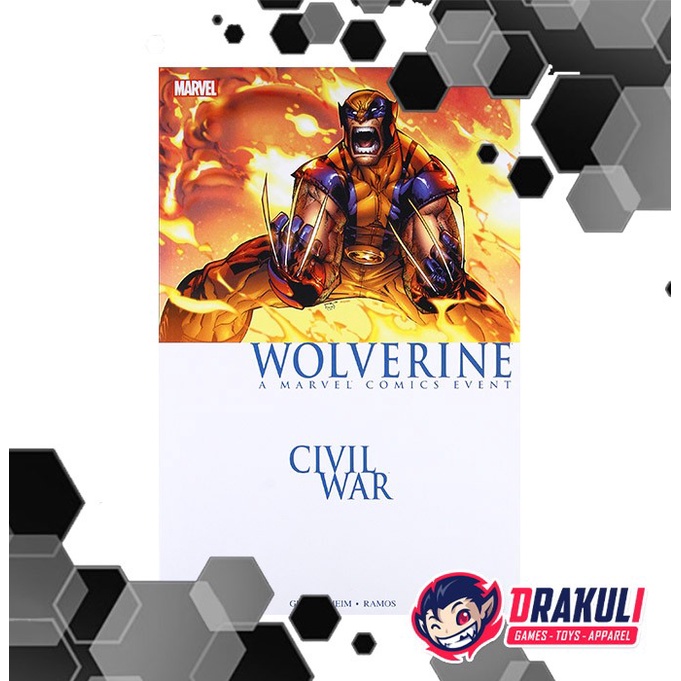 

Drakuli Hobbies Comic Civil War Wolverine (New Printing) Paperback