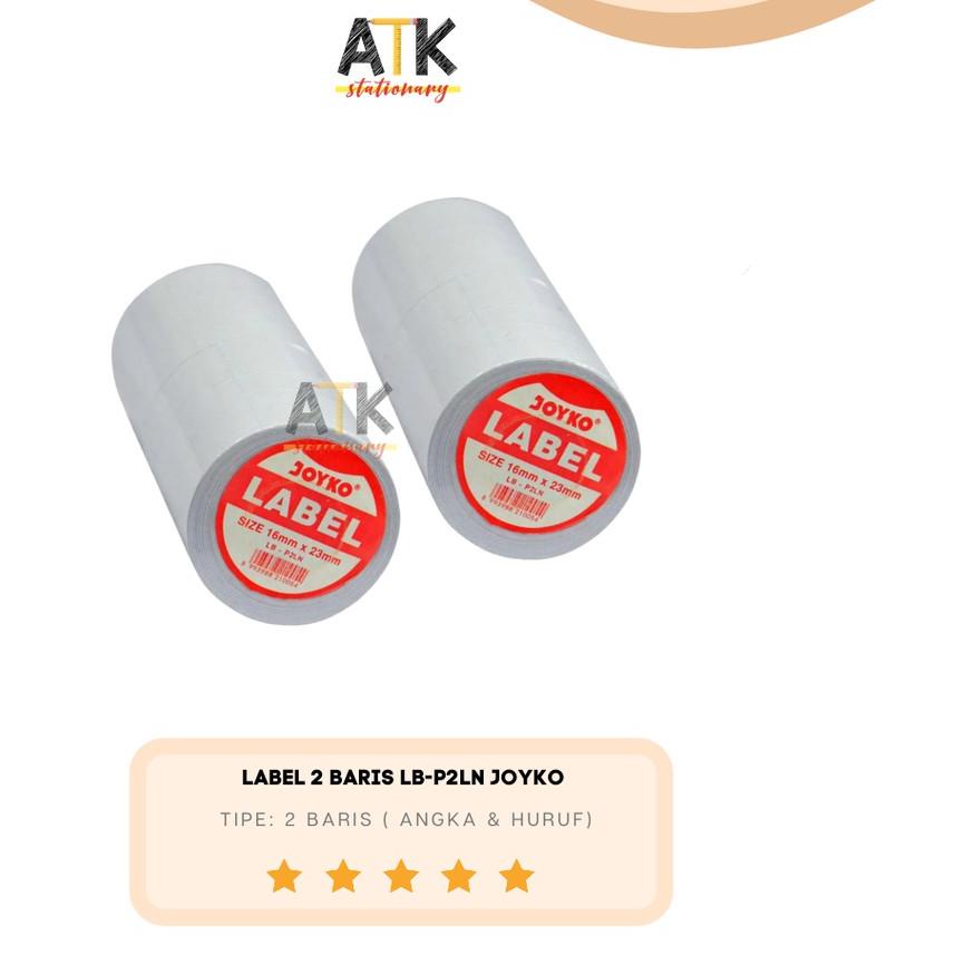 

Diskon✔️Kertas Label Harga 2 Baris Joyko ( Price Labeller) 6600M atk|KD1