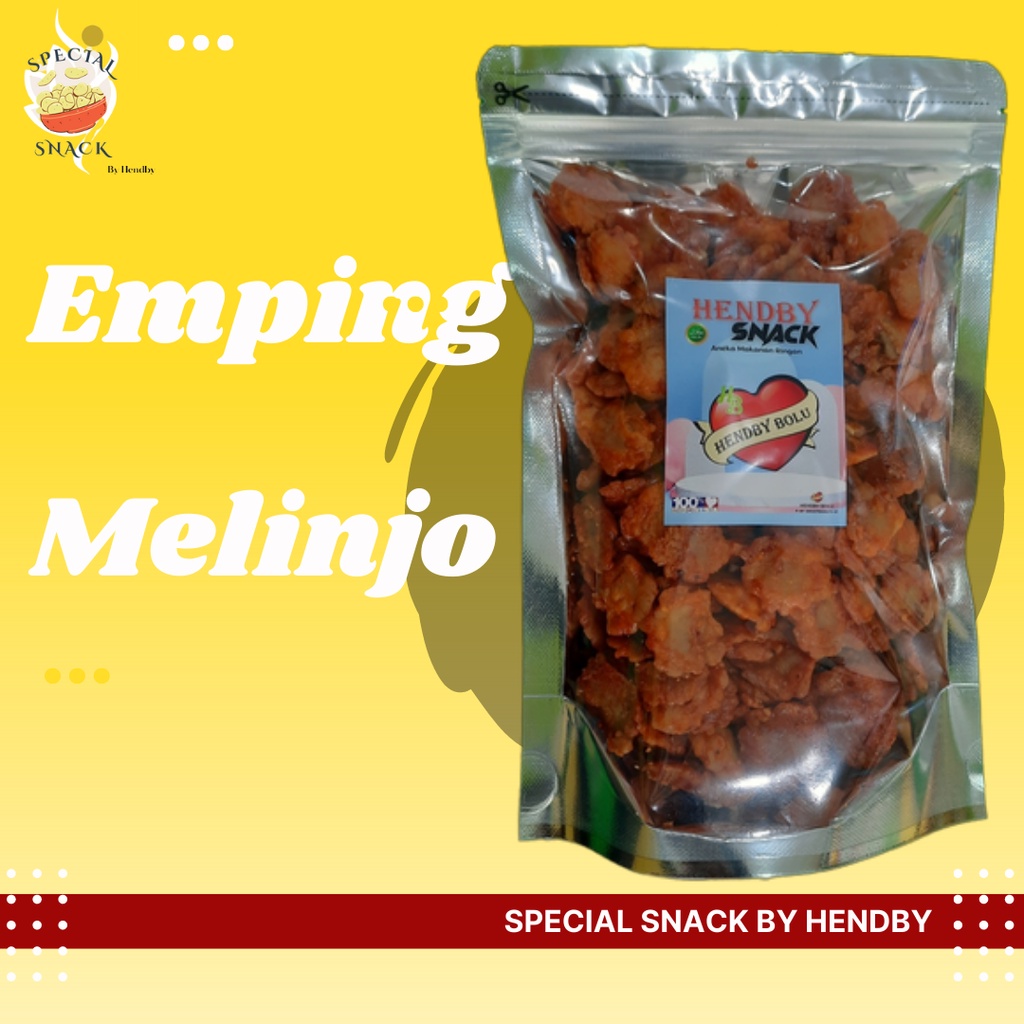 

Cemilan Emping Melinjo Snack 280gr