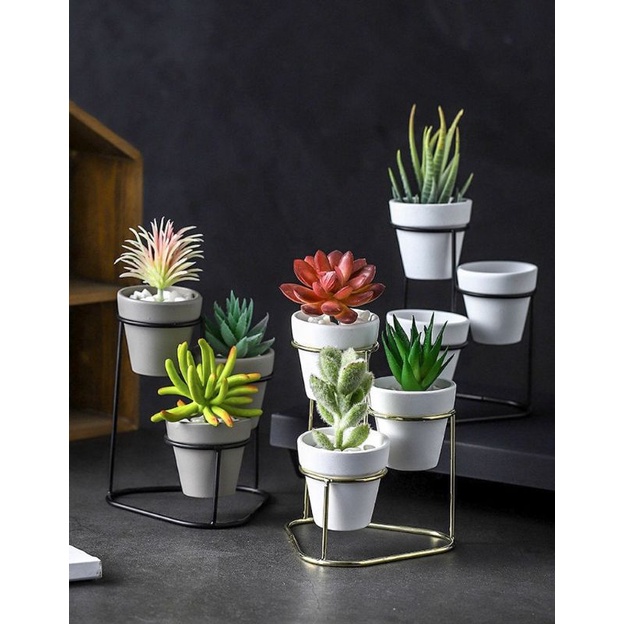 rak pot kembang / stending kembang dari besi