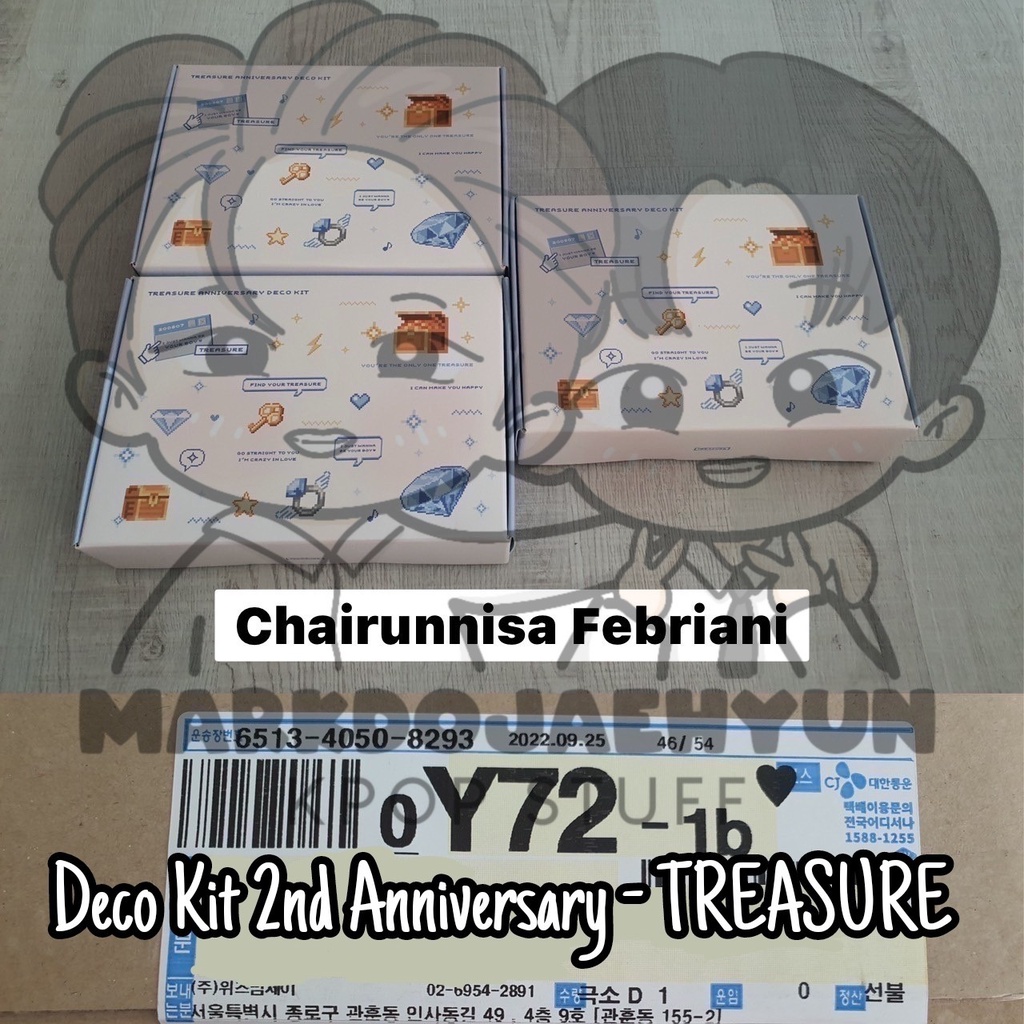 SHARING TREASURE - DECO KIT HYUNSUK JUNGHWAN HARUTO JEONGWOO[READY STOCK]