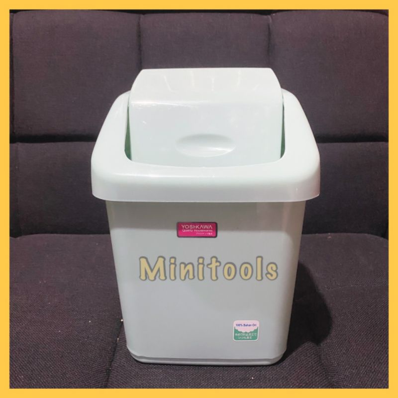 Tempat Sampah Mini dengan Tutup Yoshikawa PI 1012 / Tempat Sampah Mobil