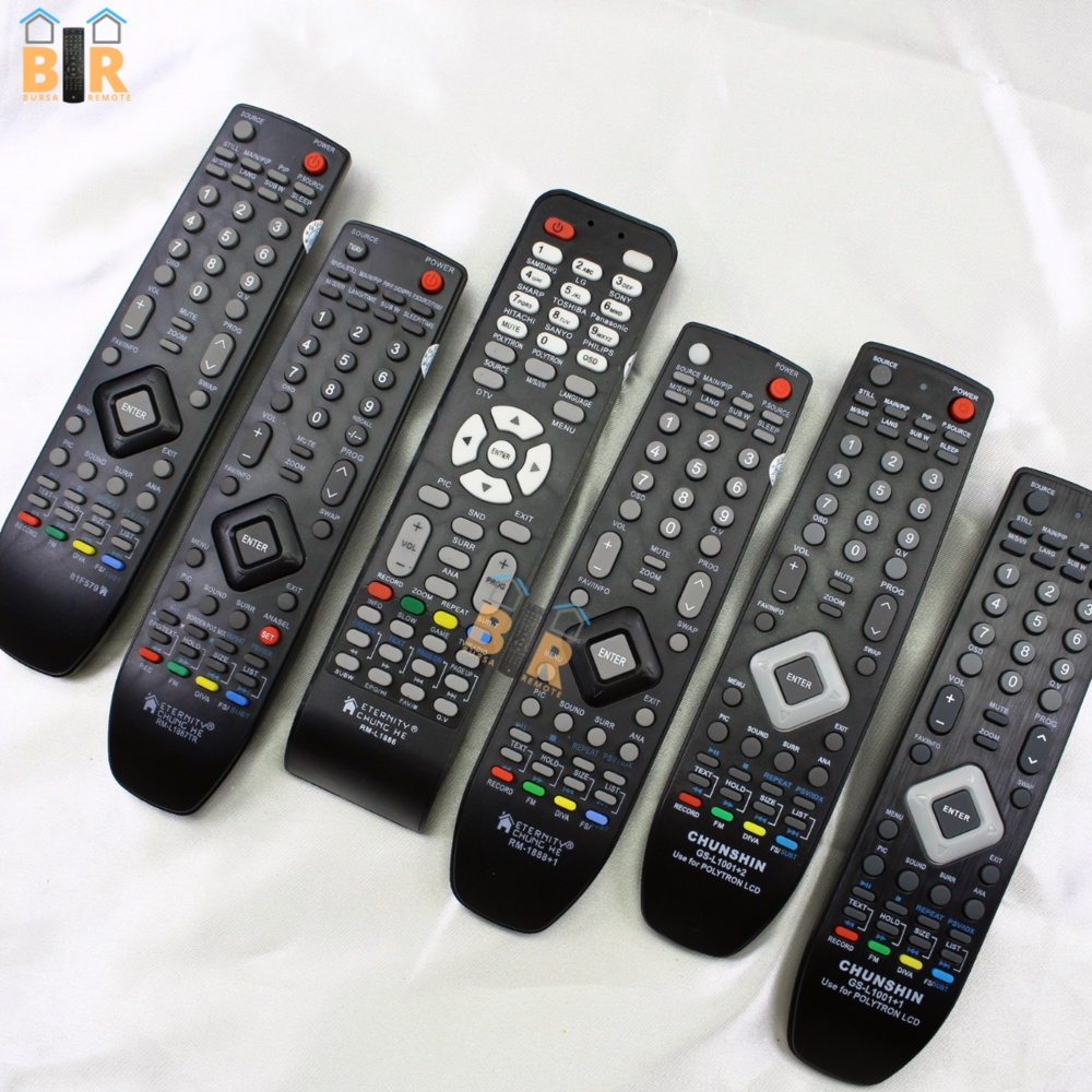 Remot Remote MULTI TV LCD LED POLYTRON Android Smart TV Series