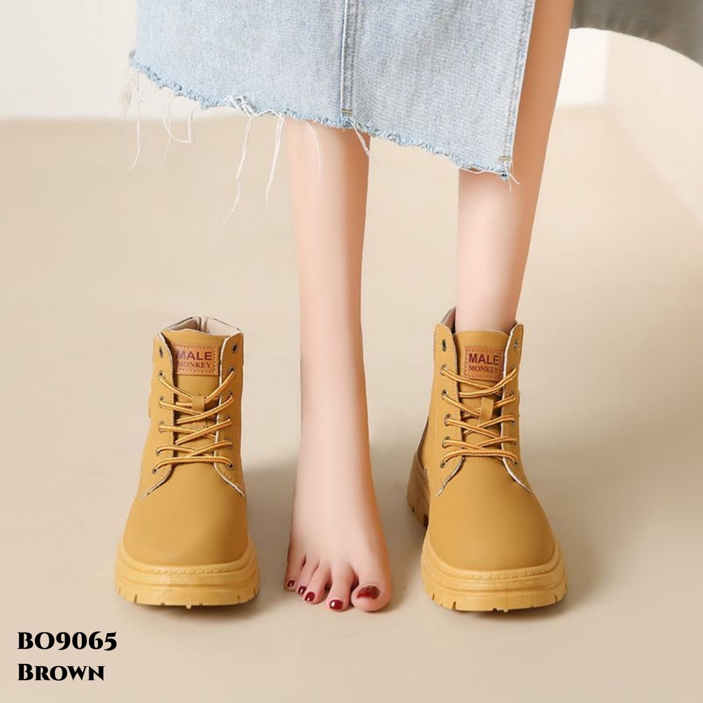 WYN SEPATU BOOTS FASHION KOREA BO9065