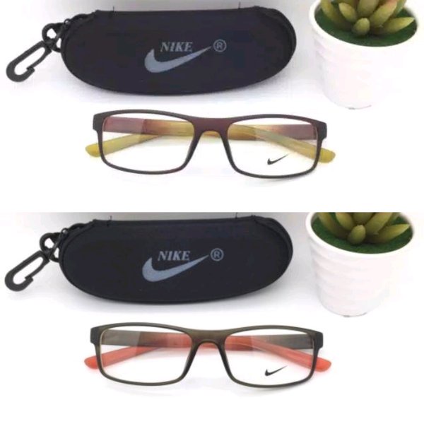 Kacamata free lensa minus anti radiasi - frame kacamata nike 7090