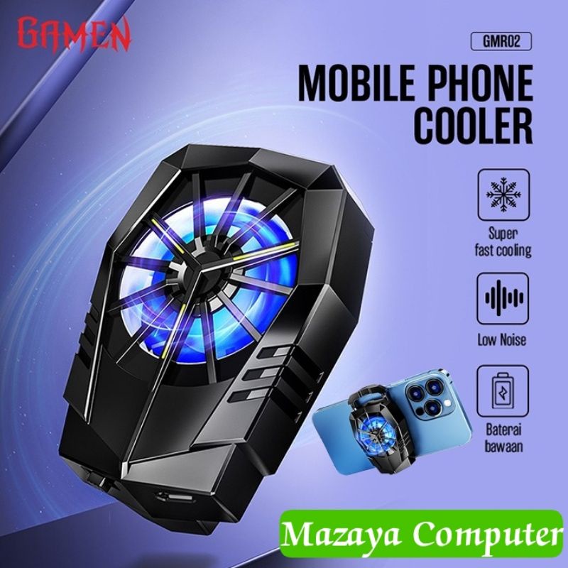GAMEN GMR02 Fan Cooler Radiator Pendingin HP Cooler Gaming Smartphone