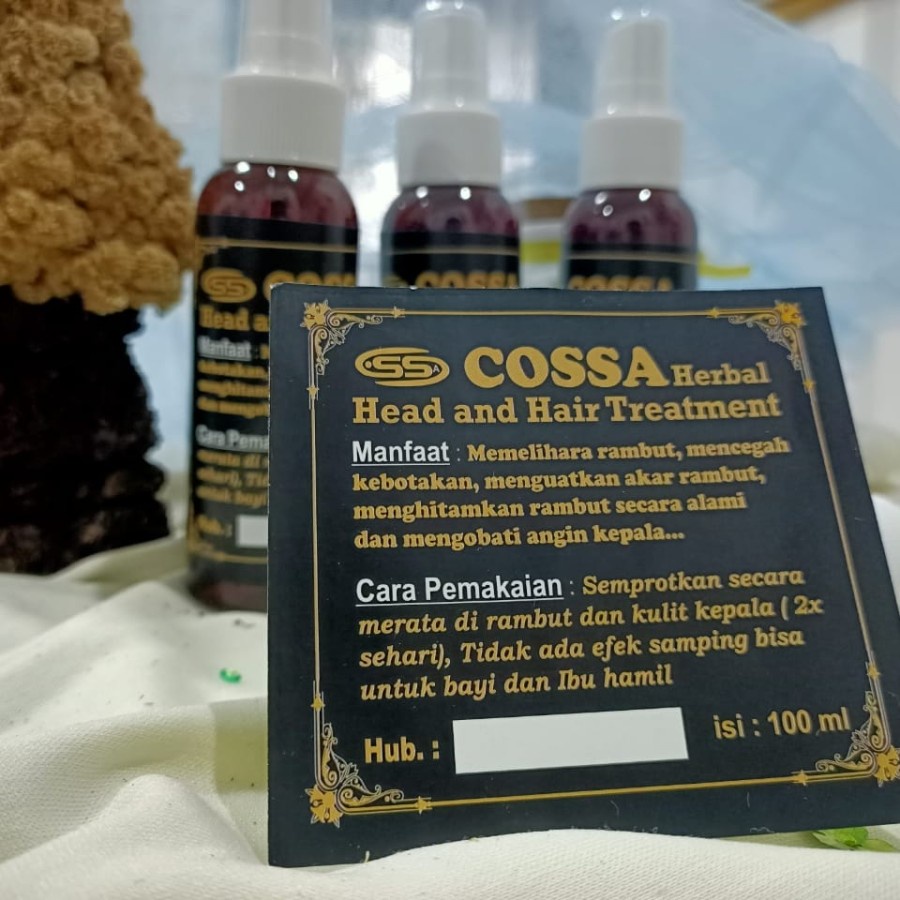 Head And Treatment Tonic Mengatasi Uban Rambut Rontok