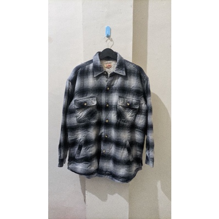 veterano plaid flannel jacket