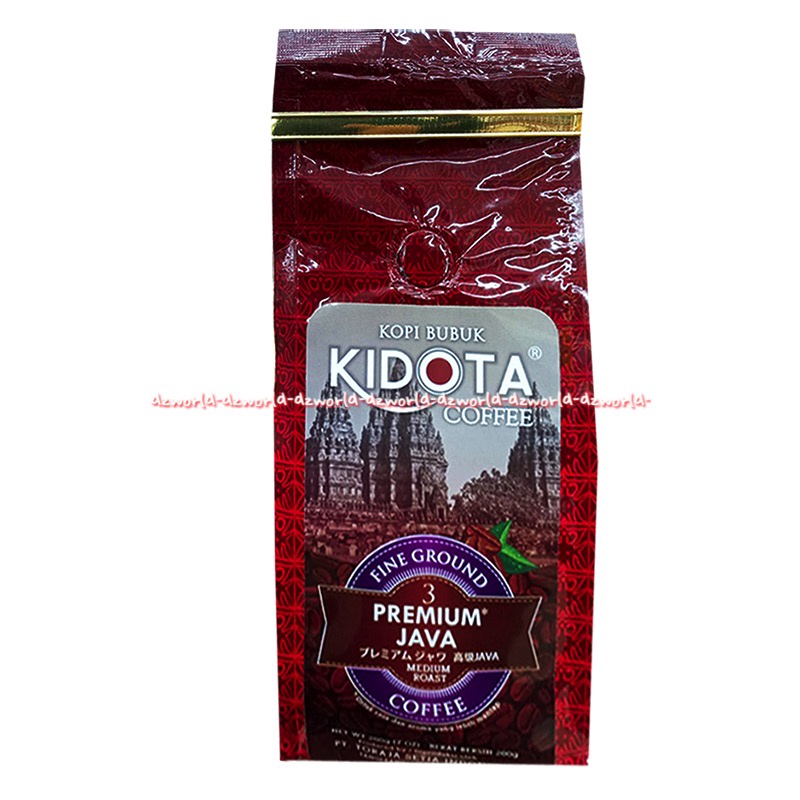 Kidota Premium Java Fine Ground 200gr Kopi Jawa Bubuk Kopi Bubuk Halus Kiddota 200 gram Java Coffee