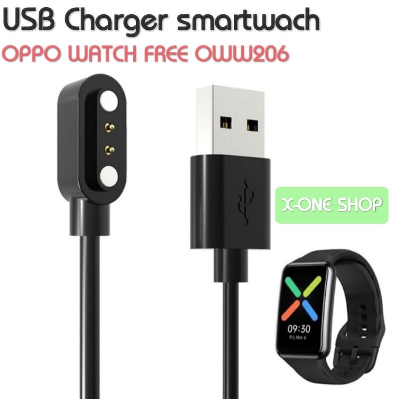 Kabel usb charger Oppo watch free OWW206 dock charger magnetic Original