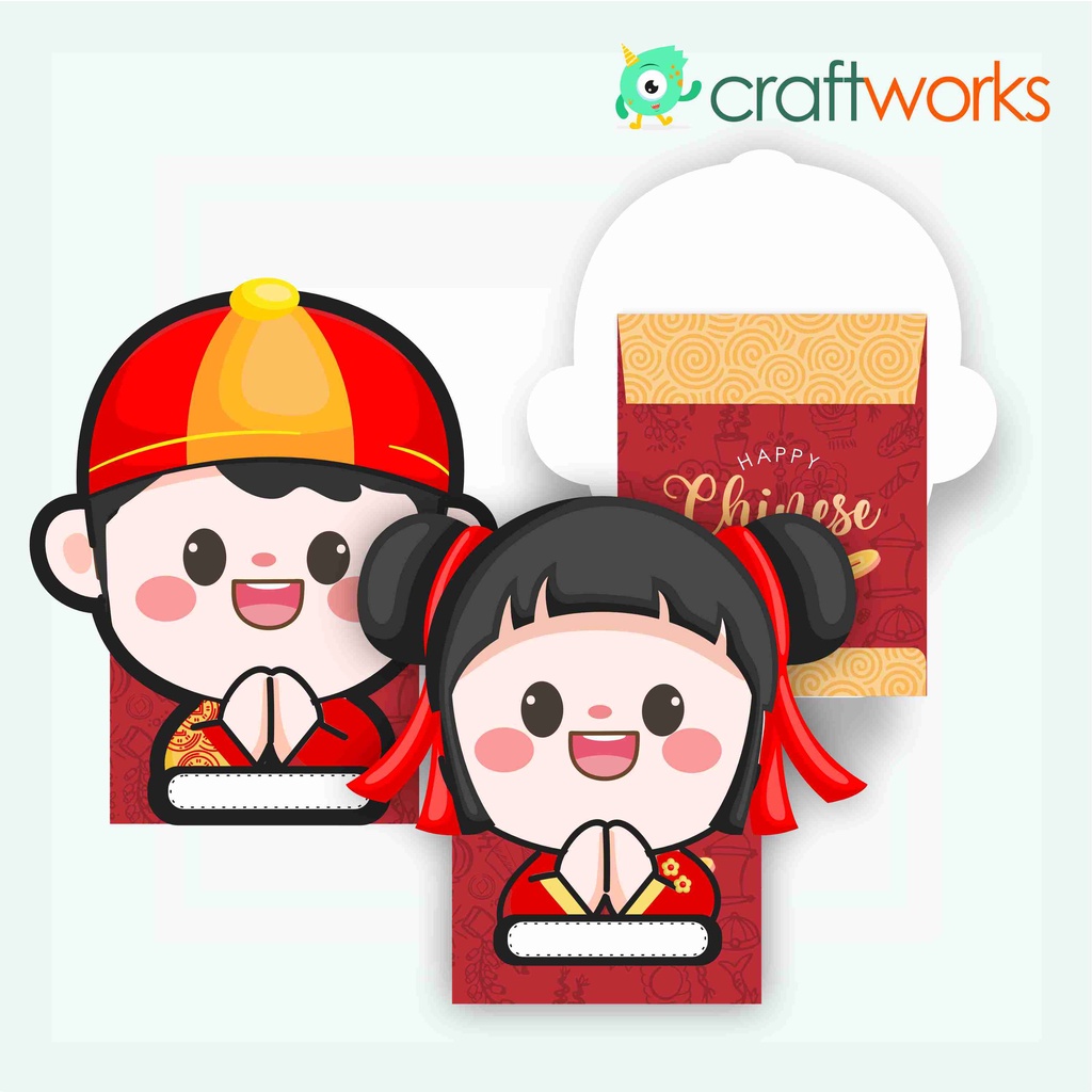 

AMPLOP ANGPAO IMLEK UNIK (ISI 3 PCS) - CHINESE NEW YEAR ENVELOPE