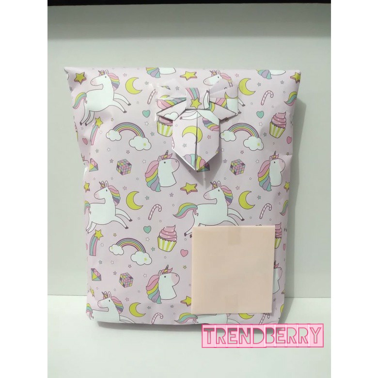 Kertas KADO Unicorn bungkus kado Bubble Wrap Kartu Ucapan unicorn kartu ulang Tahun