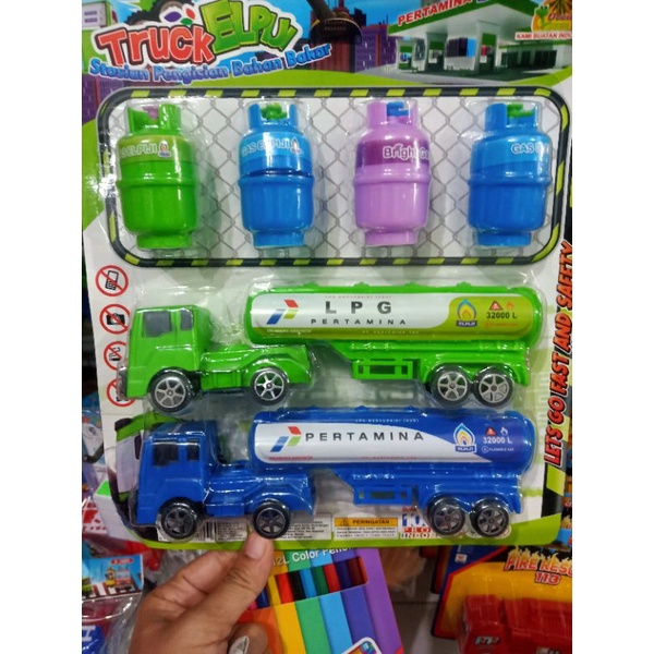 Mainan Truk Elpiji Lengkap