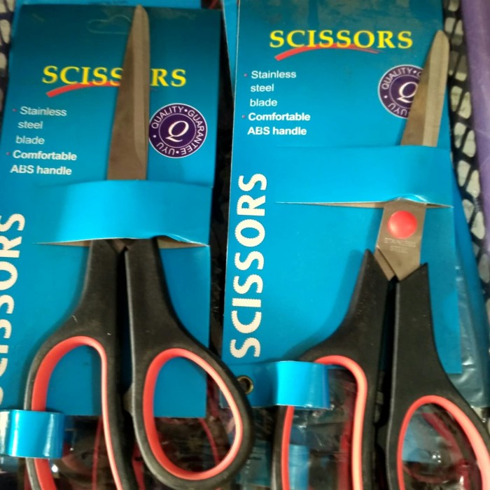 

Murah Scissors Stainless Steel Blade Comfortable Abs Handle/Gunting Besar. Bagus