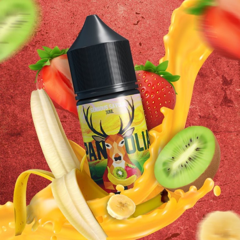 LIQUID 30ML PANOLIA BANANA STRAWBERRY KIWI