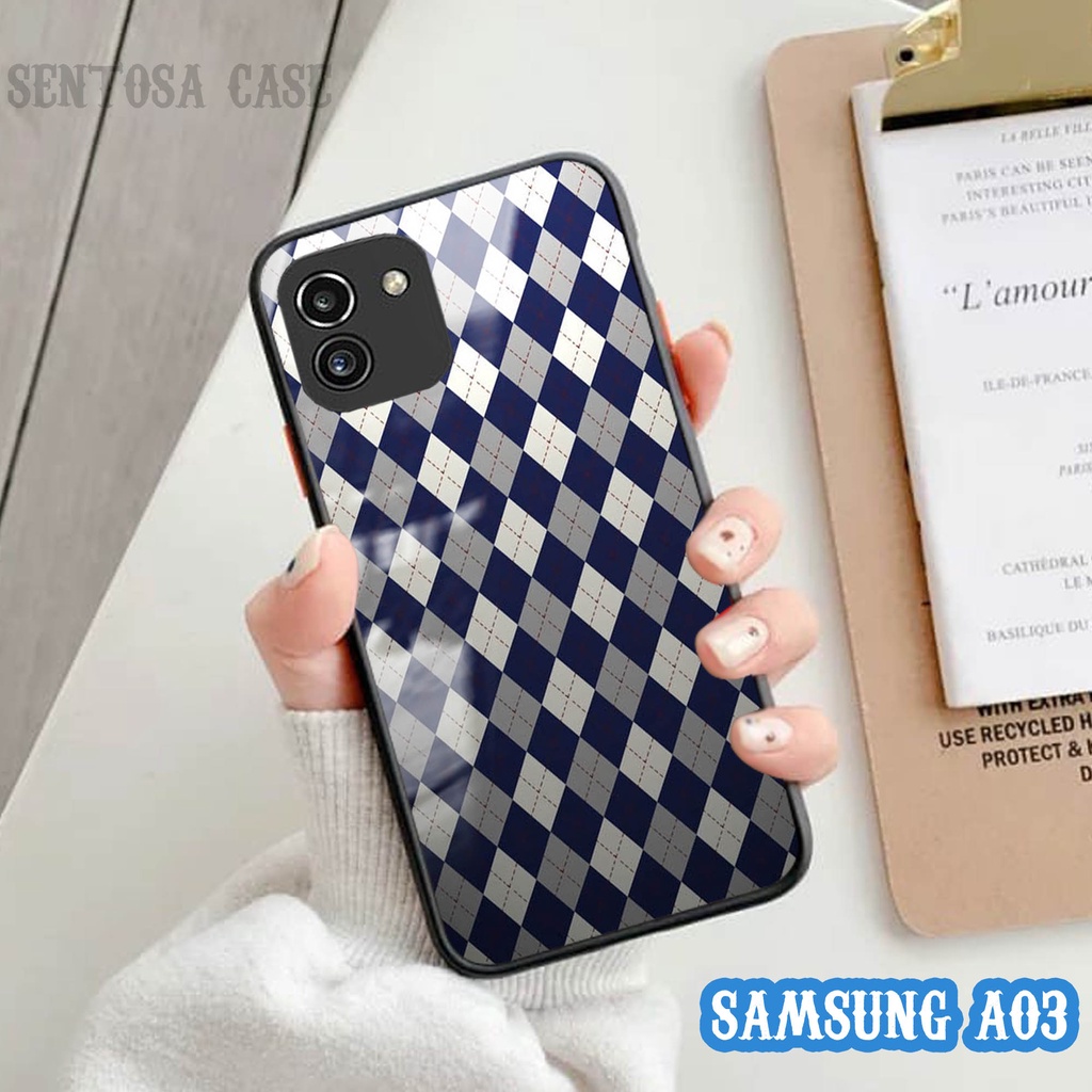 Softcase Kaca Samsung A03 - Case Handphone Samsung A03 [T65].