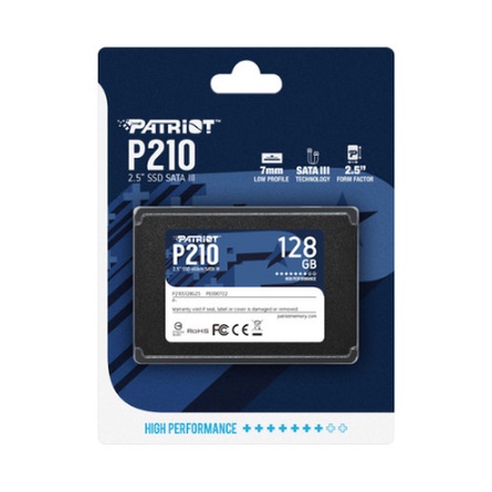 SSD PATRIOT P210 128GB 2.5 SATA3 / SSD 128GB / SSD By GMS