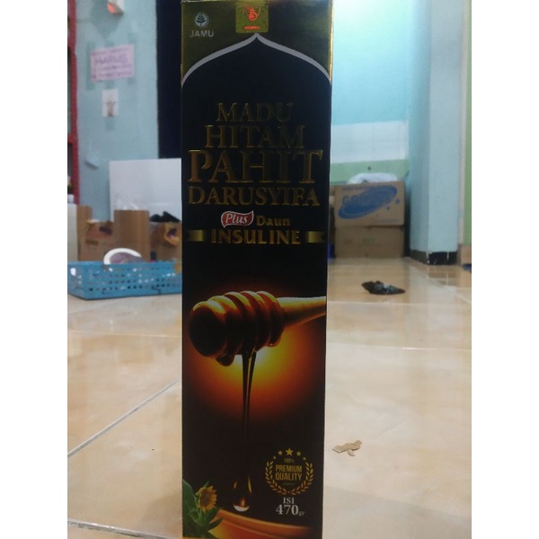 

madu hitam pahit insulin 470gram