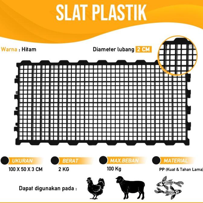 Promo Slat Plastik/Slat Lantai Plastik/Slat Kandang Hewan