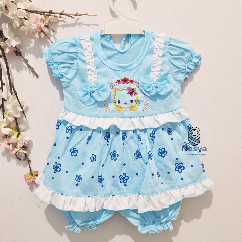 [N-036] Setelan baju dan celana pendek bayi/setelan baju anak perempuan MURAH