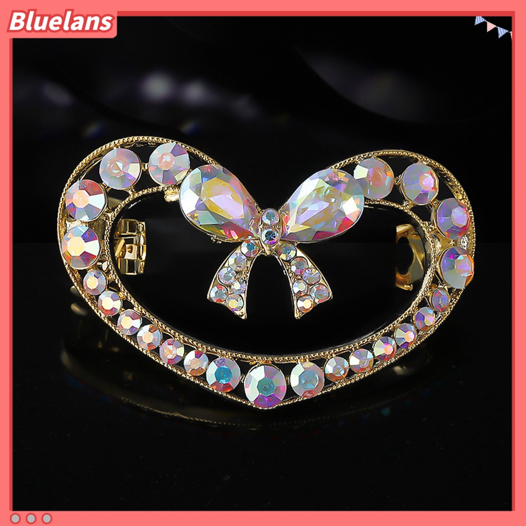 Bluelans Jepit Rambut Elastis Anti Slip Untuk Wanita