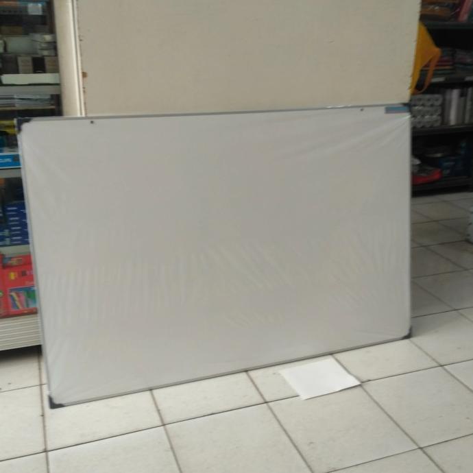 

[COD] Papan Tulis/White Board non-magnet size 80 x 120 cm Cemerlang. BERGARANSI Kode 968