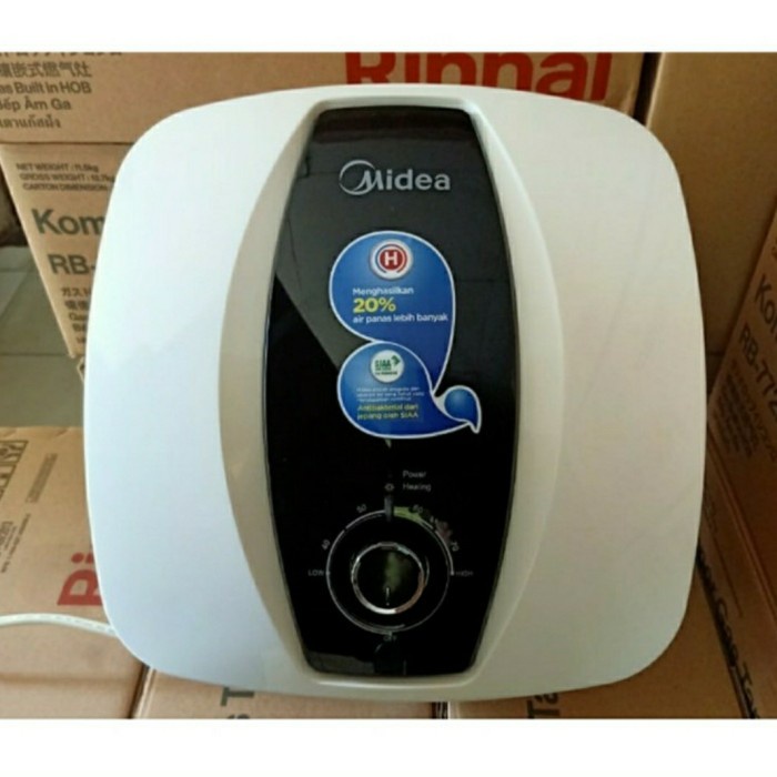 Water Heater Listrik Midea 15 Liter D 15-02V2 Pemanas Air Midea 15 L