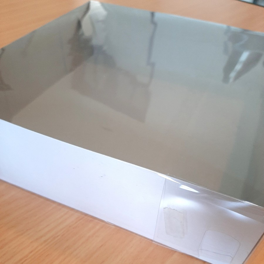 

( 5pcs ) Kardus Cake Putih Tutup Mika Dus Pudding Box Kue Lapis Legit Packaging Kotak Cake Brownies Size 25x25x7 cm