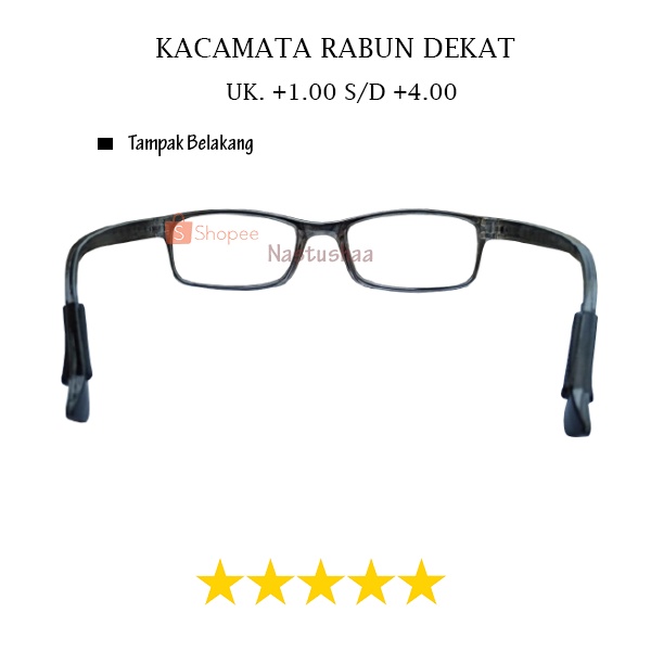 Best Seller !!! Kacamata baca plus pria wanita asli lensa KACA Kaca Mata super fokus rabun dekat +1.00 s/d +4.00 elastis anti patah Unisex FREECASE