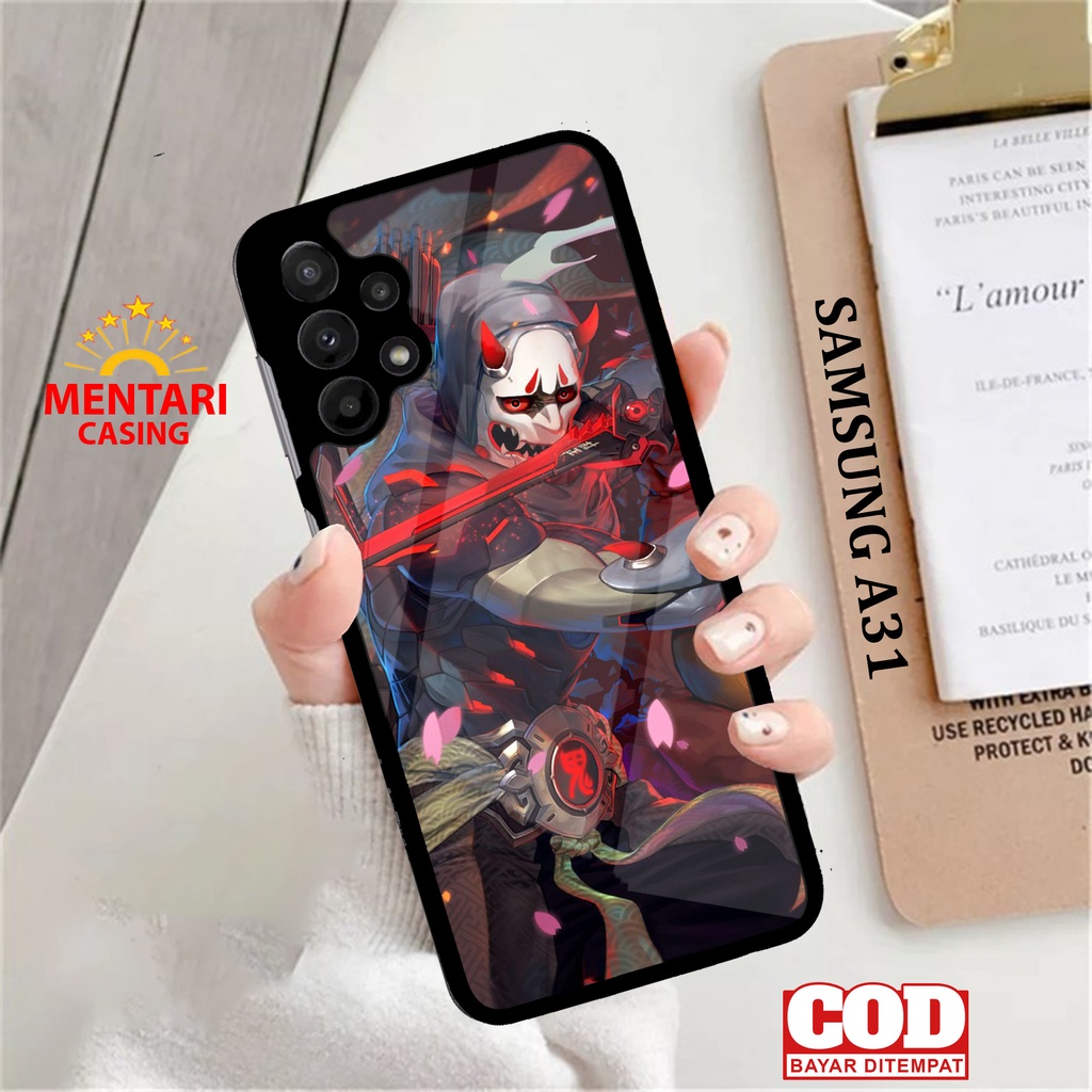 Case SAMSUNG A31 CASING SAMSUNG A31 [ SAMSUNG JPN ] Mentari casing case hp kondom hp case custom cas