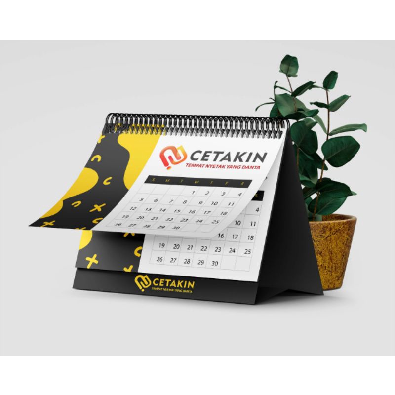 

Kalender meja isi 7lembar (non laminasi) custom