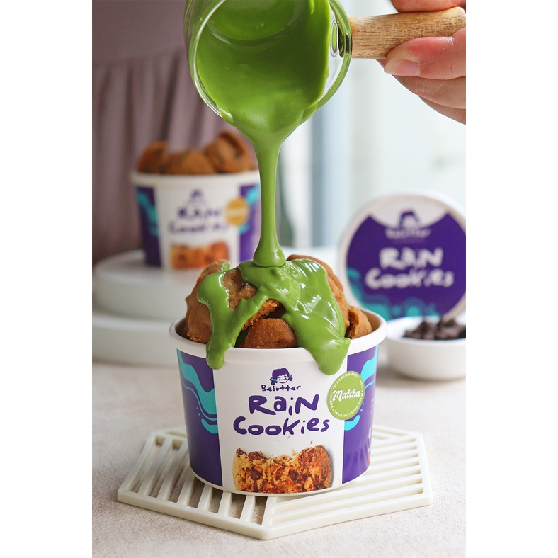 

Melted Cookies - Matcha | Cookies Siram Saus Matcha Lumer | Rain Cookies