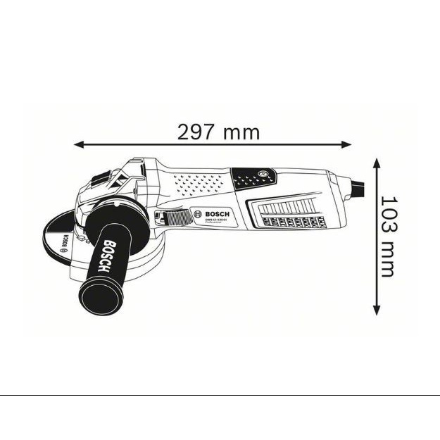 BOSCH Angle Grinder 5&quot; GWS 13-125 CI Professional