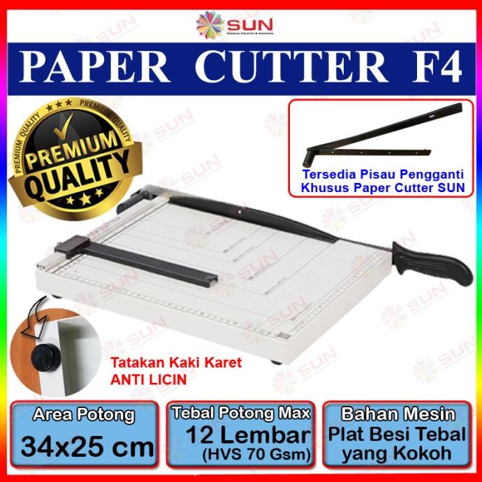 

Alat Potong Kertas ukuran B4 ( Paper Cutter B4 )