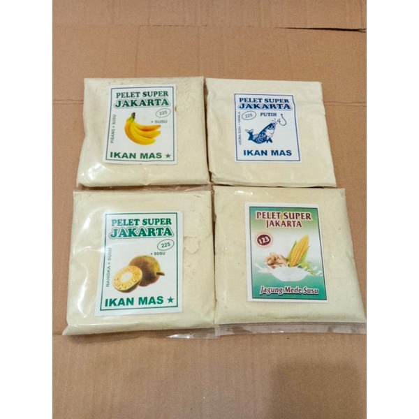 PELET JAKARTA UMPAN KOLAM IKAN MAS