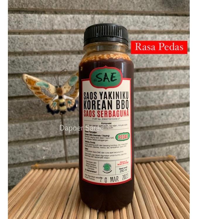 

Kodet0T4f--Saos Serbaguna Korean BBQ Yakiniku SAE 250 ml HALAL