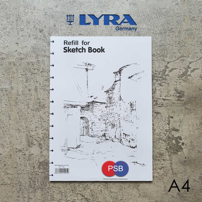 

Hemat Refill / Isi Ulang Lyra Sketchbook A4 Murah