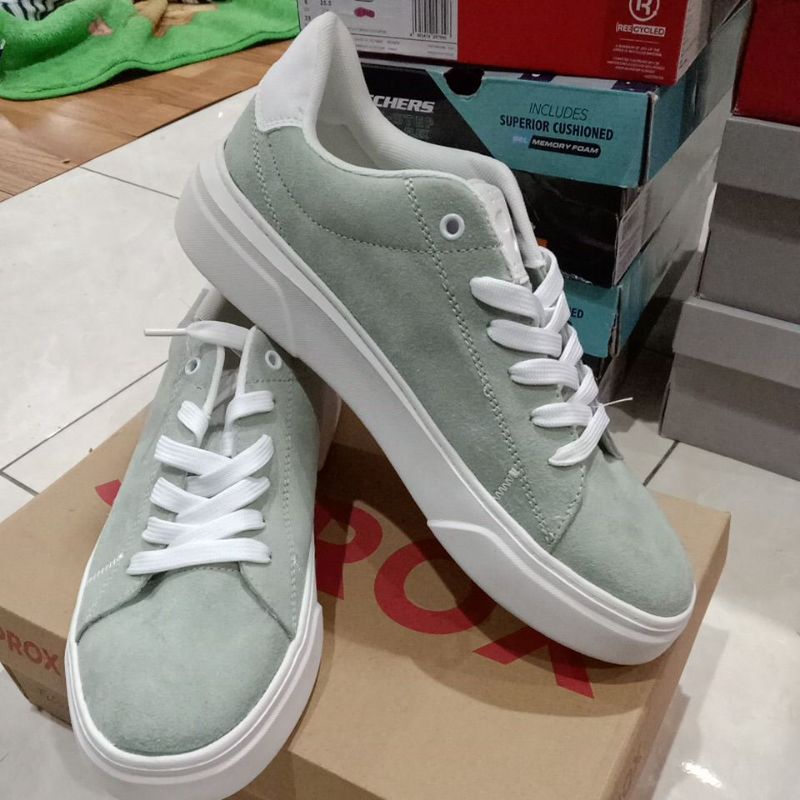 sepatu Sprox Ariana Lace-Up Suede Snkr 526273MTO