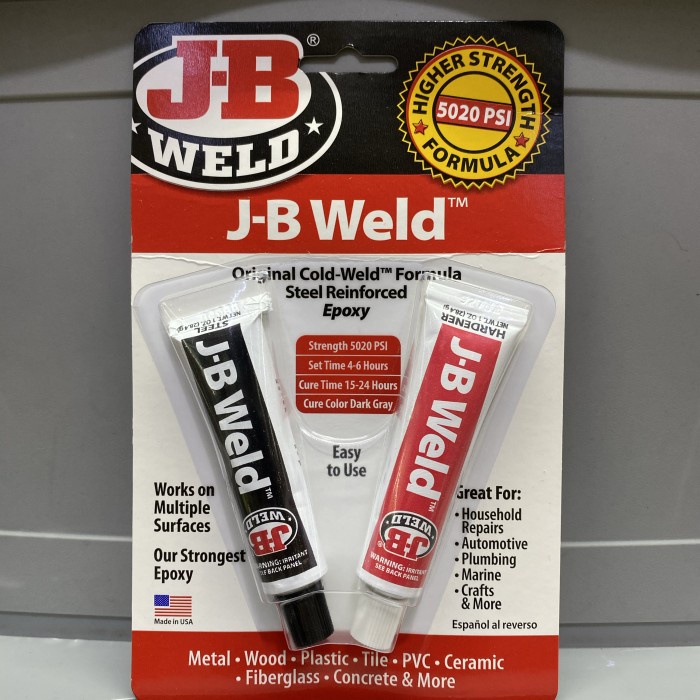 Lem Material Jb Weld Jbweld Lem Tahan Panas Epoxy Tahan Panas