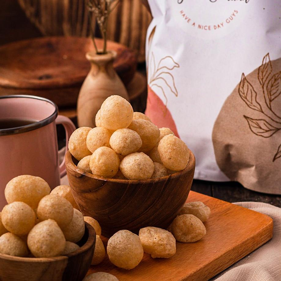 

Hot Sale--Cimol Kering Asin & Pedass Gurih Nikmat Premium Pack