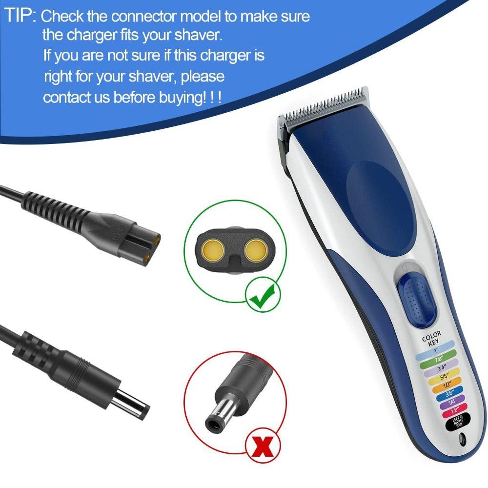 Top Hair Clipper Charger Portable Aksesoris Adaptor Kabel Pengganti