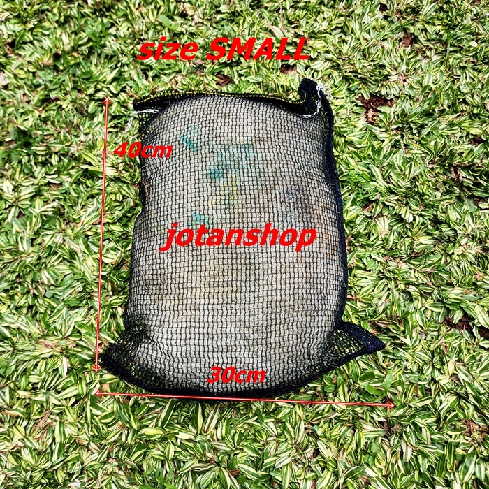 JARING BEKAS NELAYAN Large L media filter kolam koi aquarium pengganti bioball japmat size besar