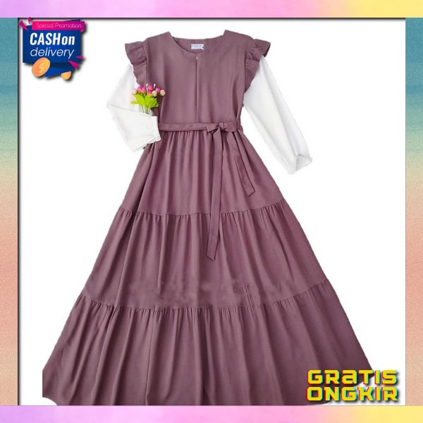 Gamis Terbaru2023 Baju Lebaran Bsju Games Lebaran 2023 Fashion Muslimah Bju Ibuibu Bju Gmis Wanita T