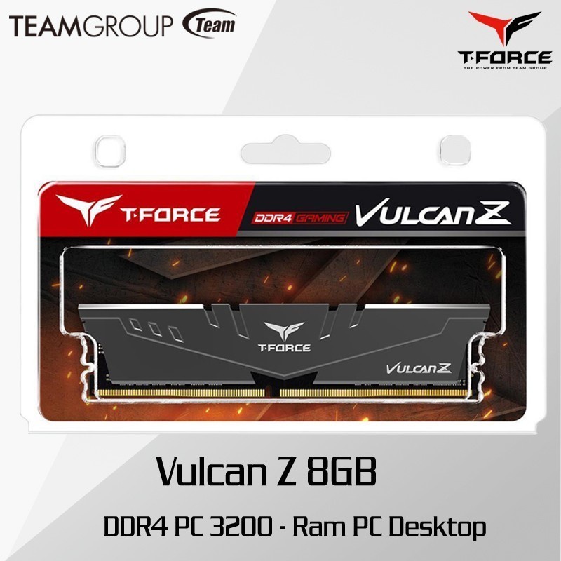 Team Vulcan Z 8GB DDR4 PC 3200 - Ram PC Desktop