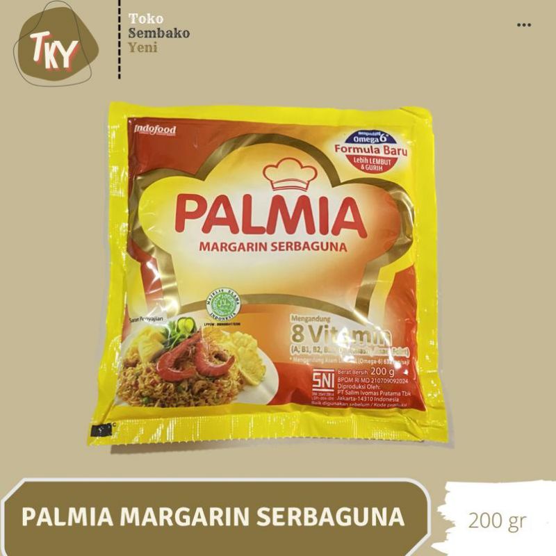 

Palmia Margarin Serbaguna 200 gr