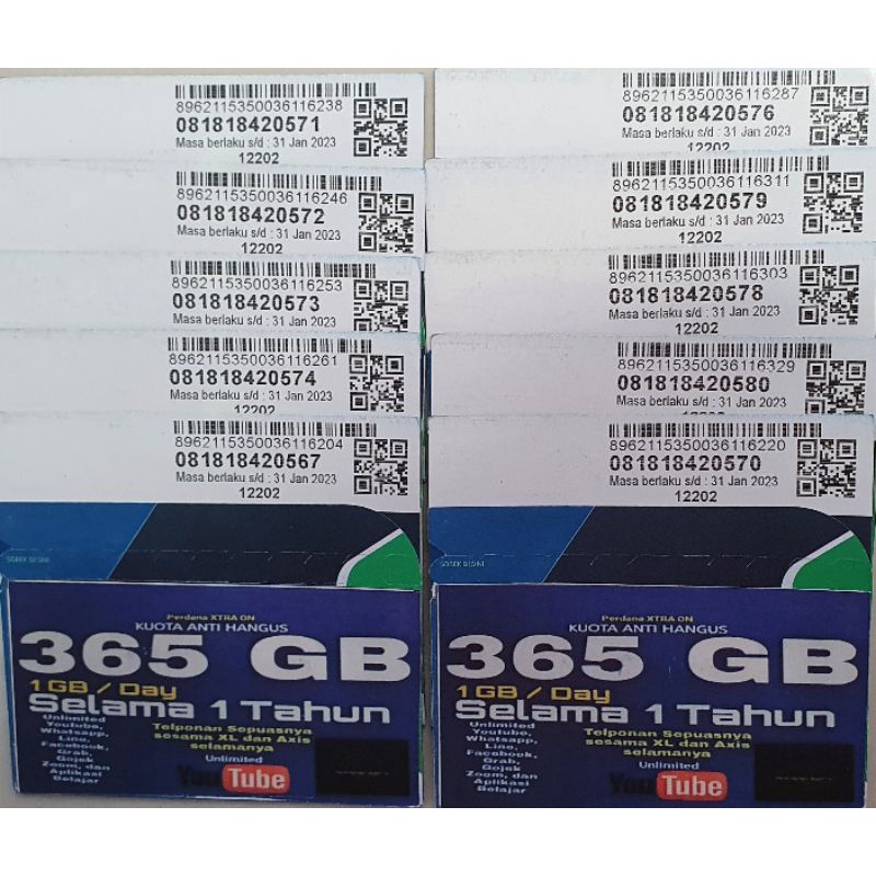 XL Langka Bonus Kuota 365GB Selama 1 Tahun