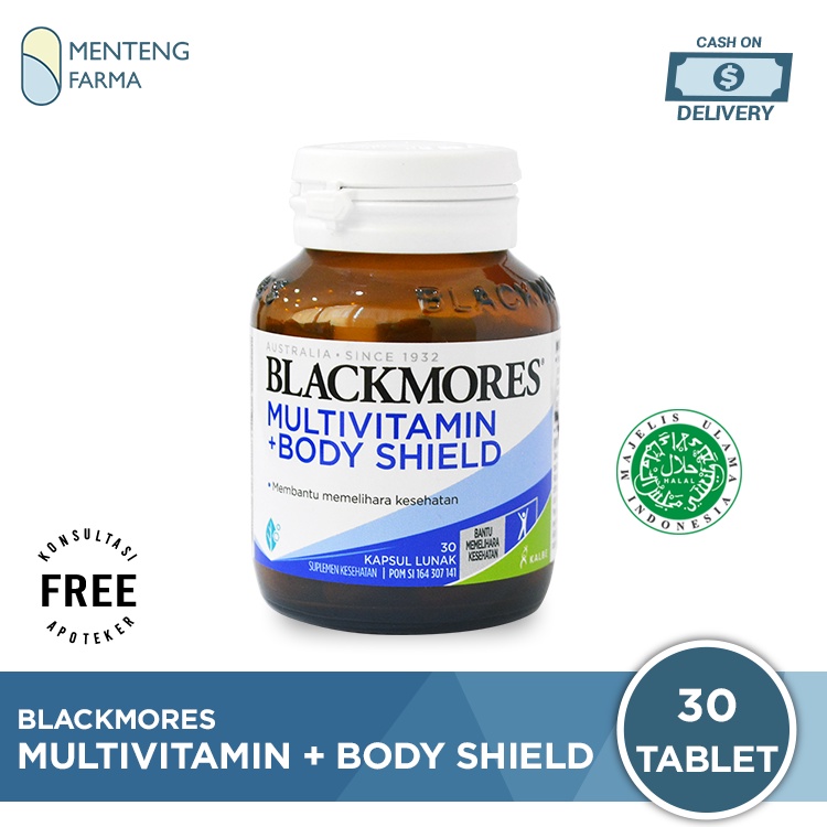 Blackmores Bio Ace Excell / Multivitamin + Body Shield 30 Kapsul