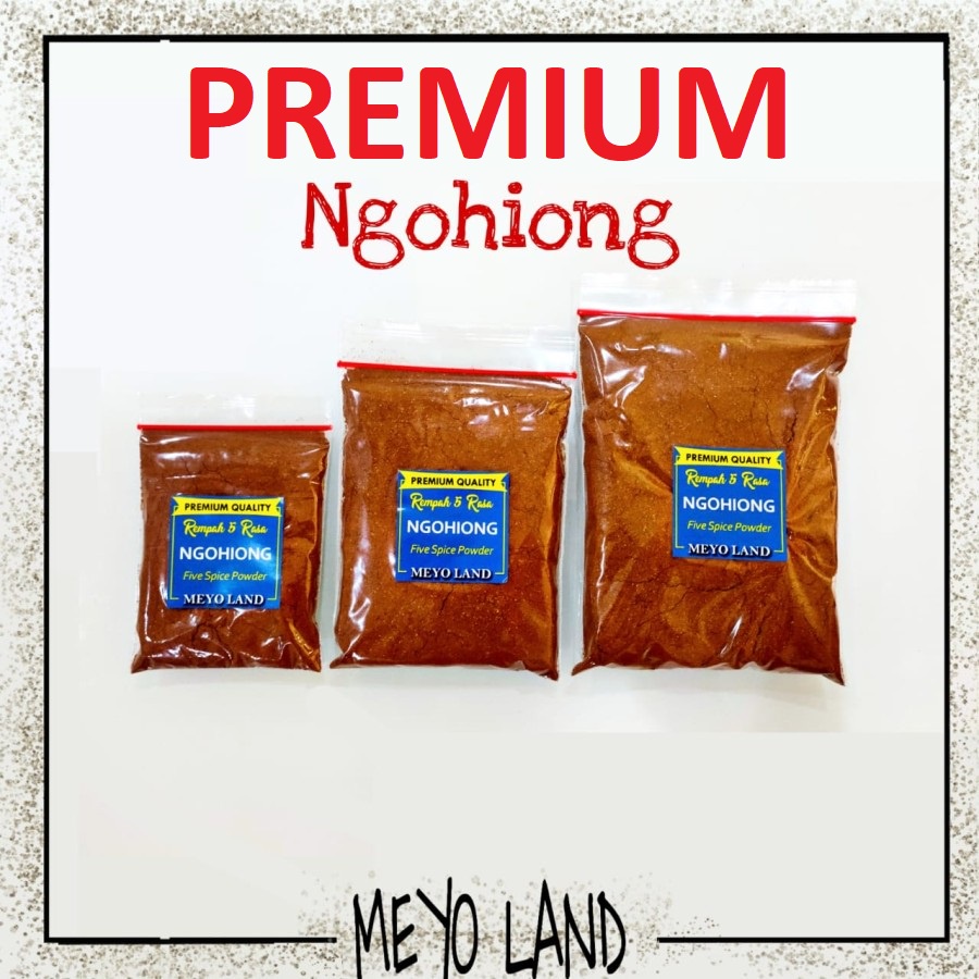 

Bumbu Ngo Hiong 500gram PREMIUM ASLI WANGI Chinese Ngohiang Ngohiong bubuk lima Rempah powder Hiang
